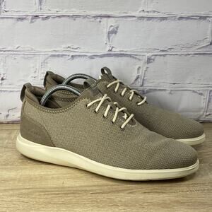 Cole Haan Grand OS Plus Essex Walnut Knit Oxford Shoes Men's Size 9.5 Casual Tan